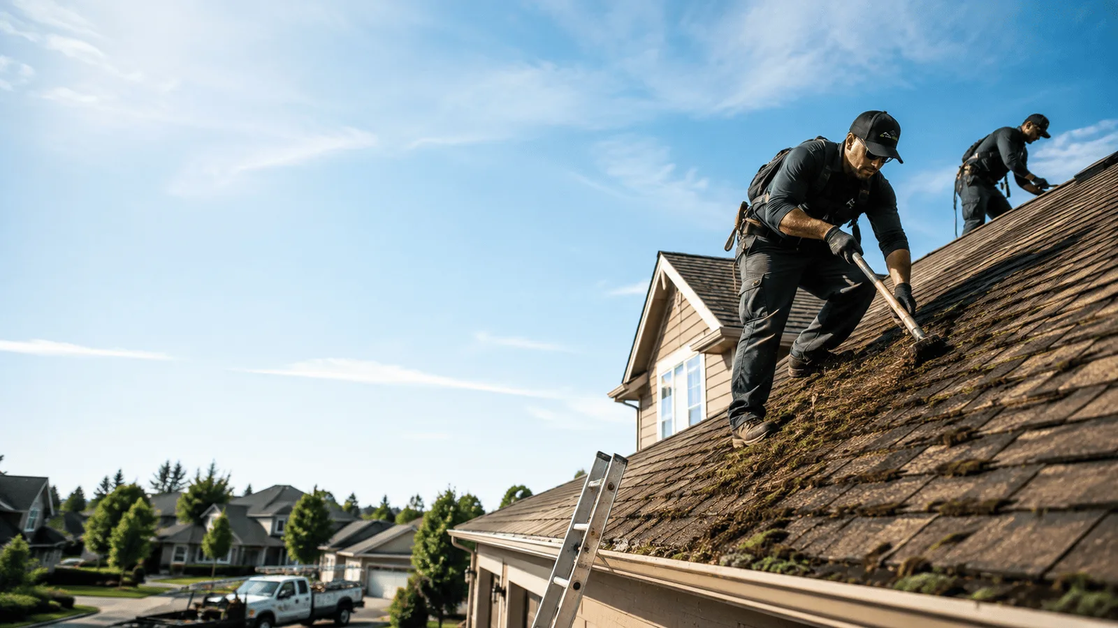 Roof Moss Removal in Merkel, TX near me